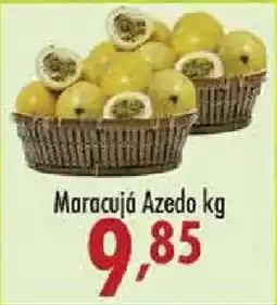 Confiança Supermercados Maracujá Azedo oferta
