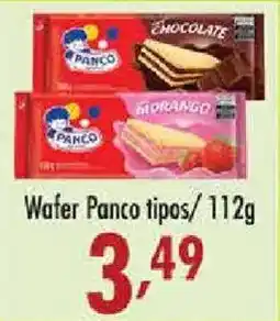 Confiança Supermercados Wafer Panco tipos oferta