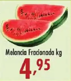 Confiança Supermercados Melancia Fracionada oferta