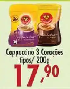 Confiança Supermercados Cappuccino 3 Corações oferta