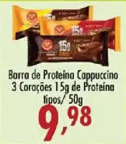 Confiança Supermercados Barra de Proteína Cappuccino oferta