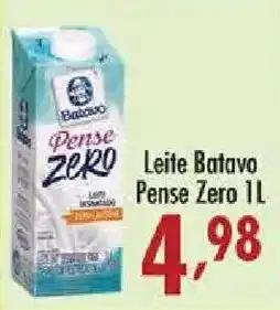 Confiança Supermercados Leite batavao pense zero oferta