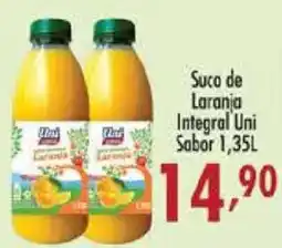 Confiança Supermercados Suco de Laranja Integral Uni Sabor oferta