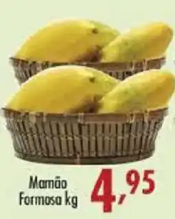 Confiança Supermercados Mamão Formosa oferta