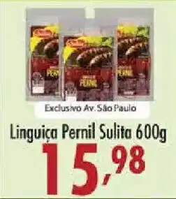 Confiança Supermercados Linguica Pernil Sulita oferta