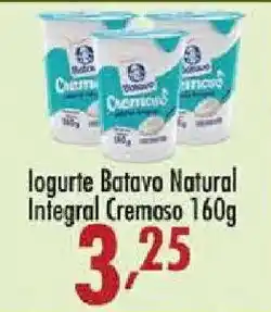 Confiança Supermercados Iogurte Batavo Natural Integral Cremoso oferta