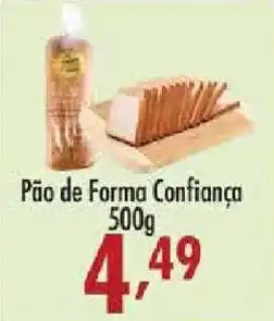 Confiança Supermercados Pão de Forma Confiança oferta