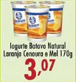 Confiança Supermercados Iogurte Batavo Natural Laranja Cenoura e Mel oferta