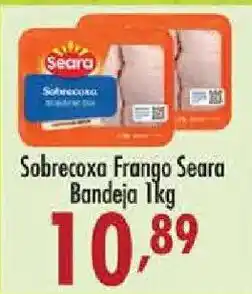 Confiança Supermercados Sobrecoxa frango seara oferta