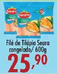 Confiança Supermercados File de tilapia seara oferta