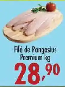 Confiança Supermercados Filé de Pangasius Premium kg oferta