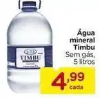 Carrefour Timbu - água mineral oferta