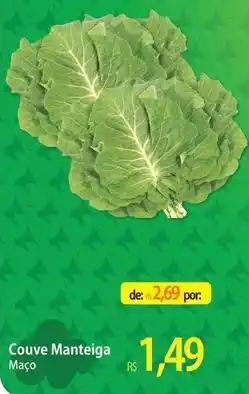 Atacadão Couve manteiga oferta