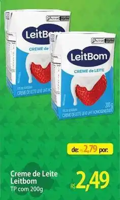Atacadão Leitbom - creme de leite oferta