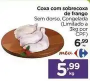 Carrefour Meu - coxa com sobrecoxa de frango oferta