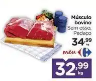Carrefour Bovino - músculo bovino oferta