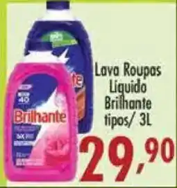 Confiança Supermercados Lava Roupas Líquido Brilhante oferta