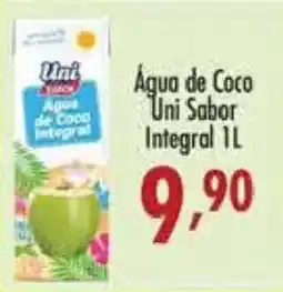 Confiança Supermercados Água de Coco Uni Sabor Integral oferta