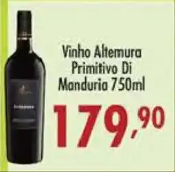 Confiança Supermercados Vinho altamura primitivo di manduria oferta