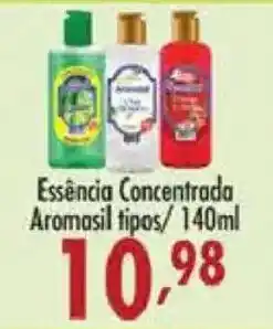 Confiança Supermercados Essência Concentrada Aromasil tipos oferta