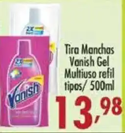 Confiança Supermercados Tira Manchas Vanish Gel Multiuso refil oferta