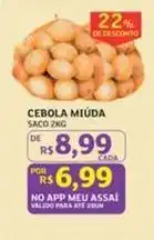 Assaí Atacadista De - cebola miuda oferta