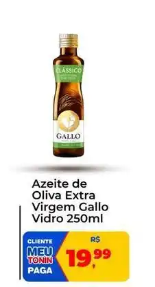 Tonin Superatacado Gallo - azeite de oliva extra virgem vidro oferta