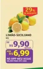 Assaí Atacadista De - limão-siciliano oferta