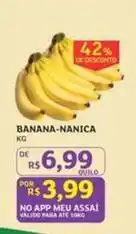 Assaí Atacadista De - banana-nanica oferta