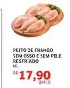 Assaí Atacadista De - peito de frango sem osso e sem pele resfriado oferta