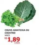 Couve-manteiga ou coentro