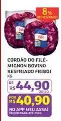 Assaí Atacadista De - cordão do file- mignon bovino oferta
