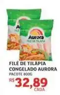 Assaí Atacadista Aurora - filé de tilápia congelado oferta