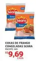 Assaí Atacadista Seara - coxas de frango congeladas oferta