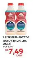 Assaí Atacadista Assaí - leite fermentado sabor baunilha oferta