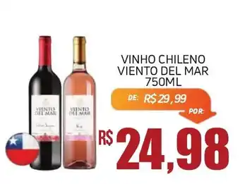 Vinho chileno vientodelmar
