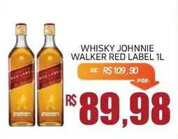Economart Atacadista whisky johnnie walker red label 1l oferta