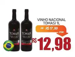 Economart Atacadista vinho nacional tomasi 1l oferta
