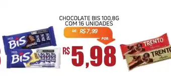 Economart Atacadista Chocolate bis 100,8g oferta