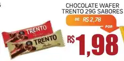 Economart Atacadista Chocolate Wafer Trento Sabores oferta