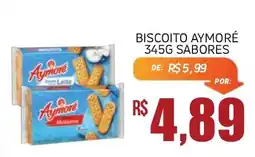 Economart Atacadista Biscoito aymoré sabores oferta