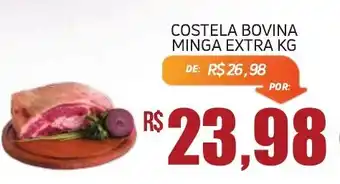 Economart Atacadista Costela bovina minga extra kg oferta