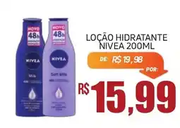 Economart Atacadista Loção hidratante nivea 200ml oferta