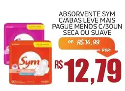 Economart Atacadista Absorvente sym c/abas leve mais oferta