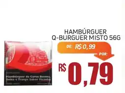 Economart Atacadista Hambúrguer q-burguer misto oferta