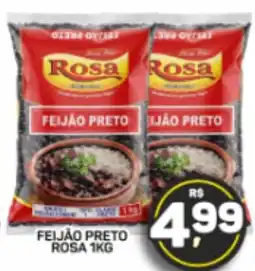 Juzan Feijão preto rosa oferta