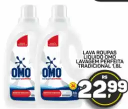 Juzan Lava roupas liquido omo lavagem perfeita tradicional oferta