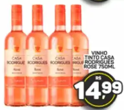 Juzan vinho tinto casa rodrigues rose oferta