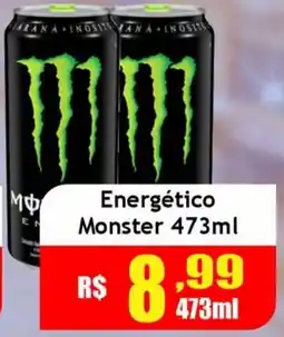 Supermercado Kibe Energético Monster oferta