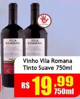 Supermercado Kibe Vinho Vila Romana Tinto Suave oferta
